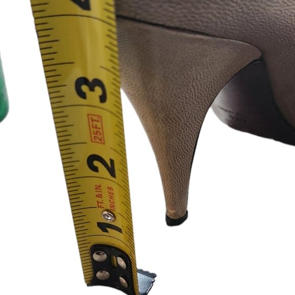 Prada Leather Floral Print Pumps size 40 1/2 EU - Picture 8 of 10